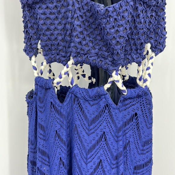 PatBO La Mer Trim Beach Dress in Indigo - Picture 9 of 16